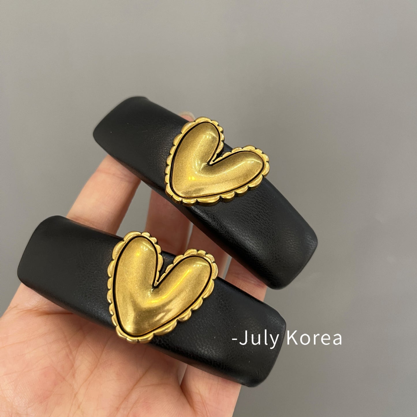 Vintage Love Hair Clips