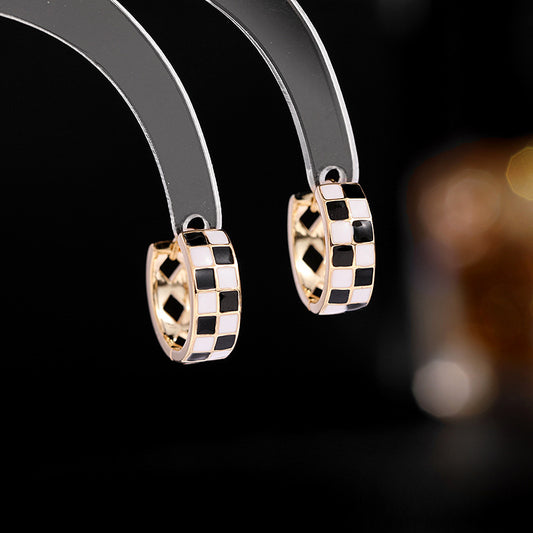 Checkerboard Earrings