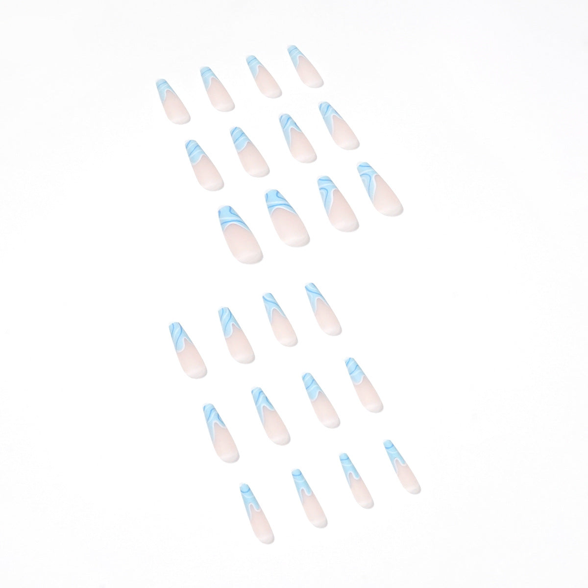 Ocean simplicity PRESS ON NAILS