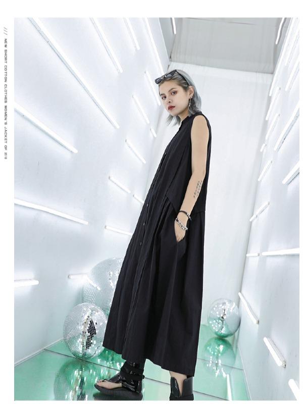 Elegant Casual Sleeveless Long Dress