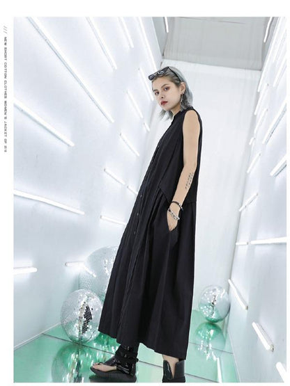 Elegant Casual Sleeveless Long Dress