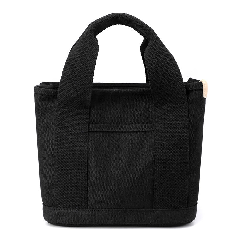 Versatile leisure Women's canvas bag 2022 new canvas bag women's fashion leisure large capacity portable Tote Bag