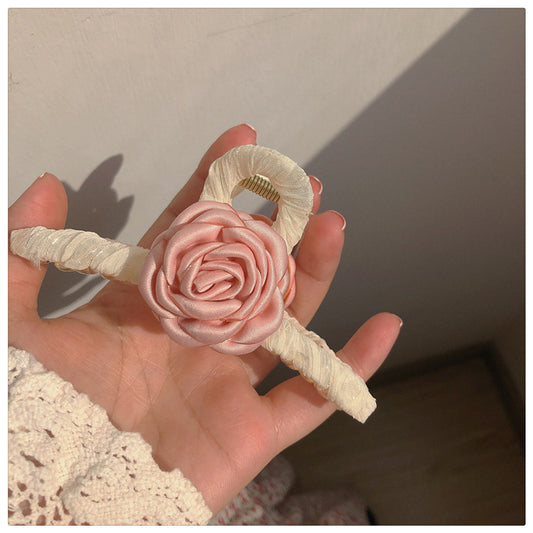 Art Roses Hair Clips