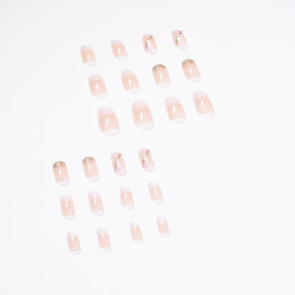 French wearable nail geometry PRESS ON NAILS