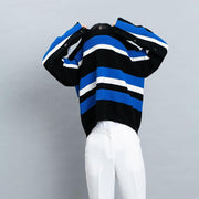 Blue and Black