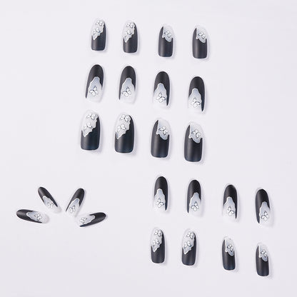 Dark baroque butterfly PRESS ON NAILS