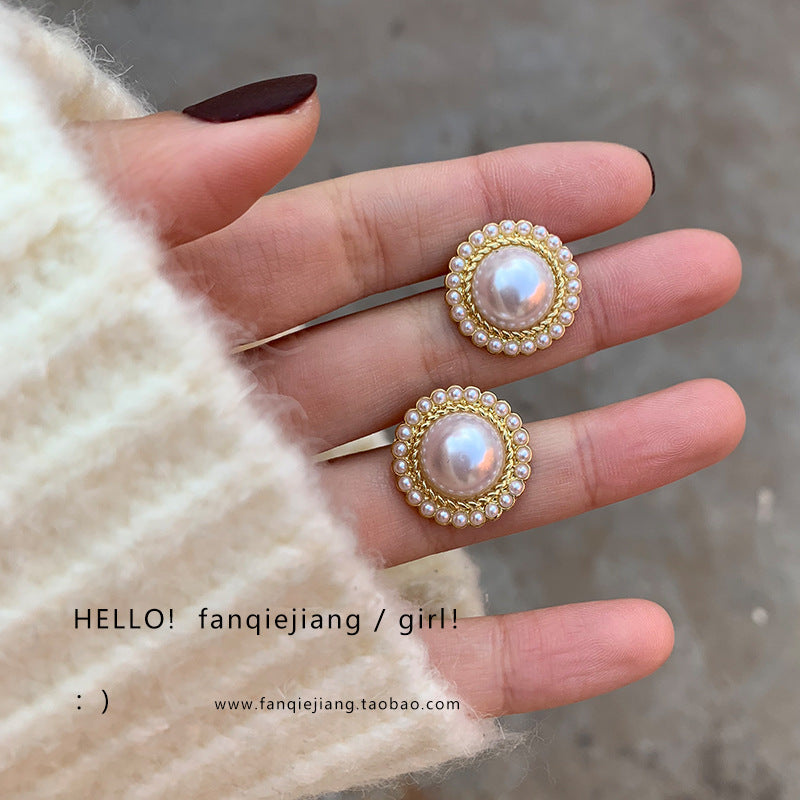 Wholesale pearl earrings earrings
