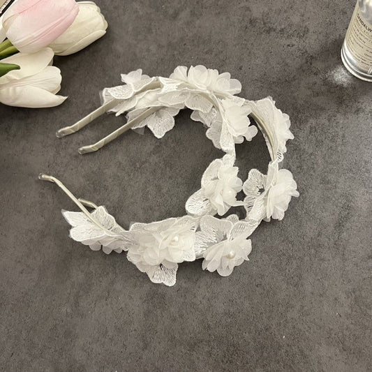 Summer Flower Pearl Hair Bands