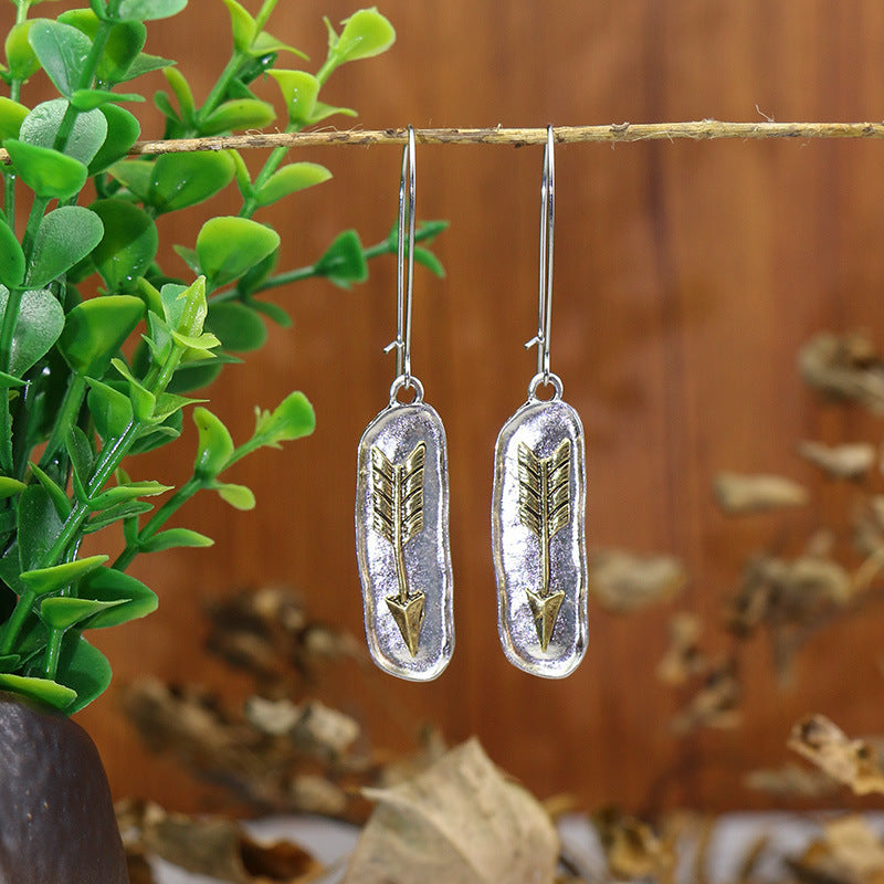 Bohemian fashion alloy long earrings