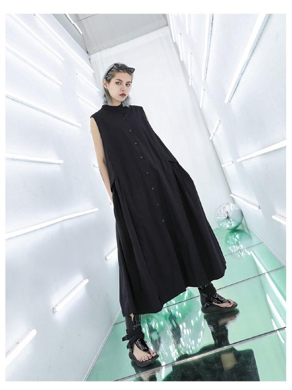 Elegant Casual Sleeveless Long Dress