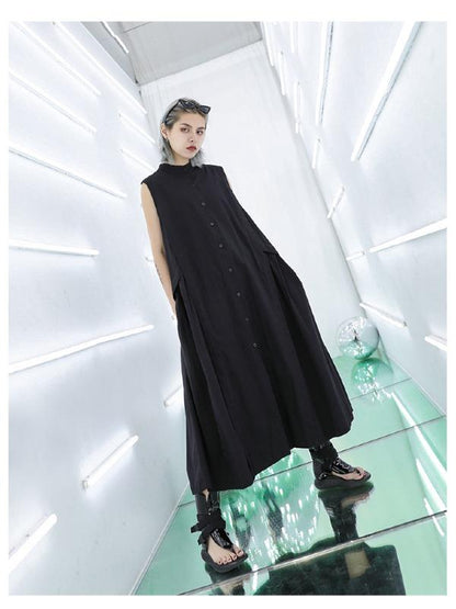 Elegant Casual Sleeveless Long Dress