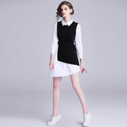 Black White