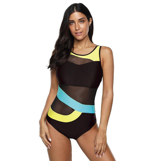 One piece monokini sexy swimwear monokini black monokini women - Zebrant