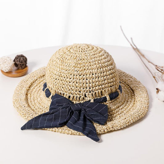 Outdoor Beach Simple Foldable Straw Hat