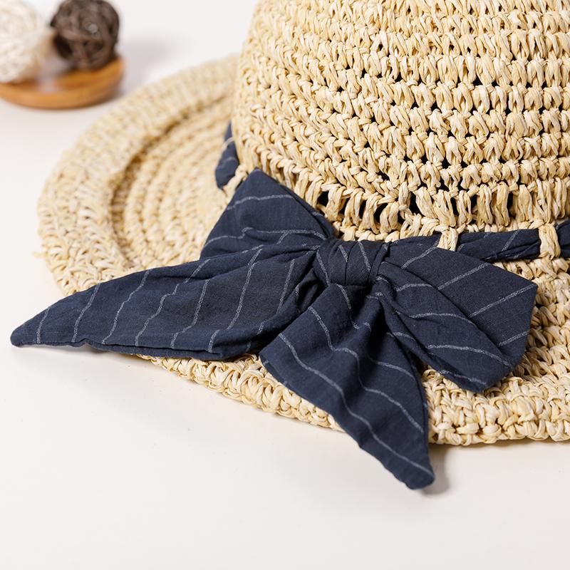 Outdoor Beach Simple Foldable Straw Hat