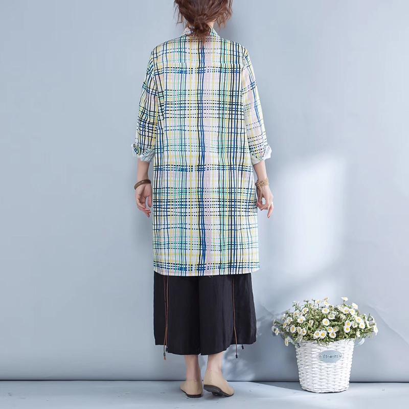 POLO Collar Long Sleeve Loose Blouse