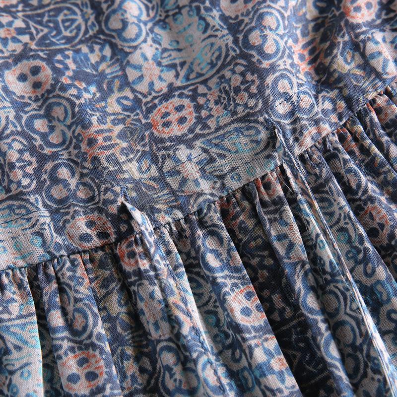 Plain Print Adjustable Waist Casual Dress