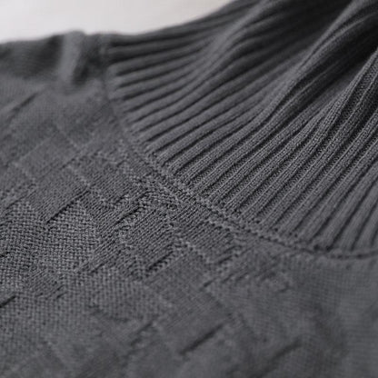 Pleated Spliced Solid Color Pullover Blouse
