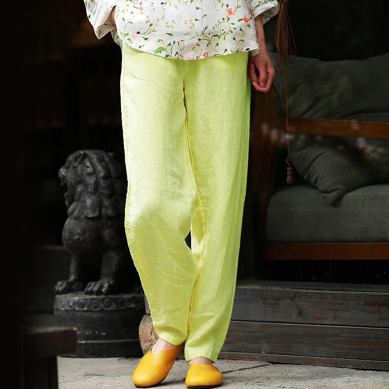 Plus Size Casual Solid Color Harem Pants