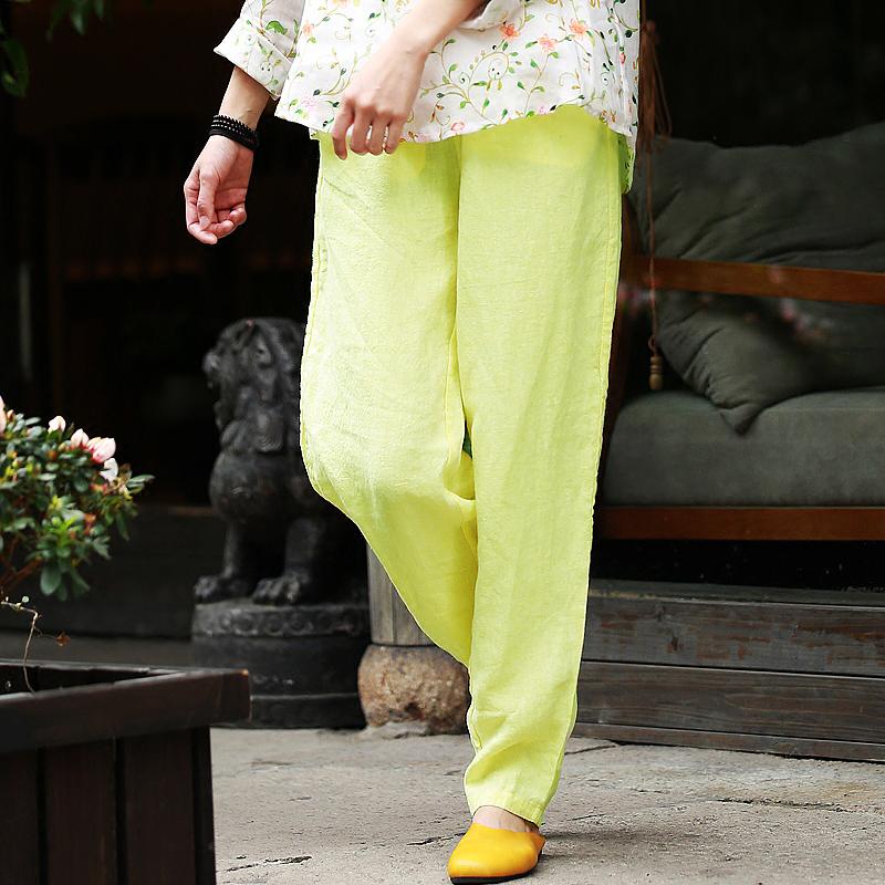 Plus Size Casual Solid Color Harem Pants