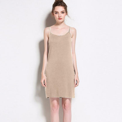 Plus Size Female Pleated Solid Color Midi Dress
