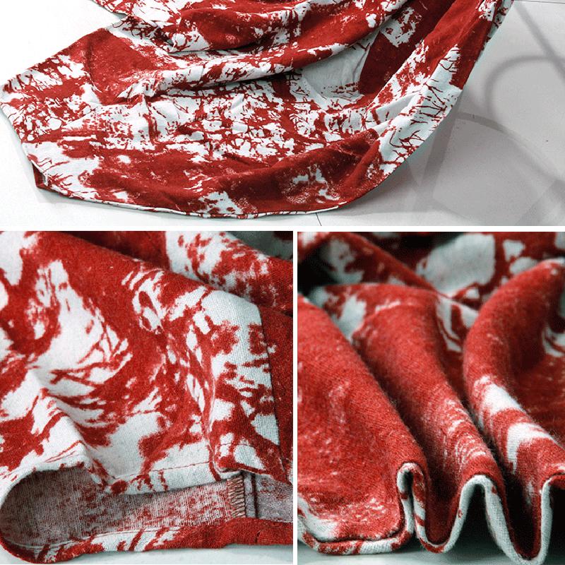 Plus Size Retro Printed Comfortable Bloomers