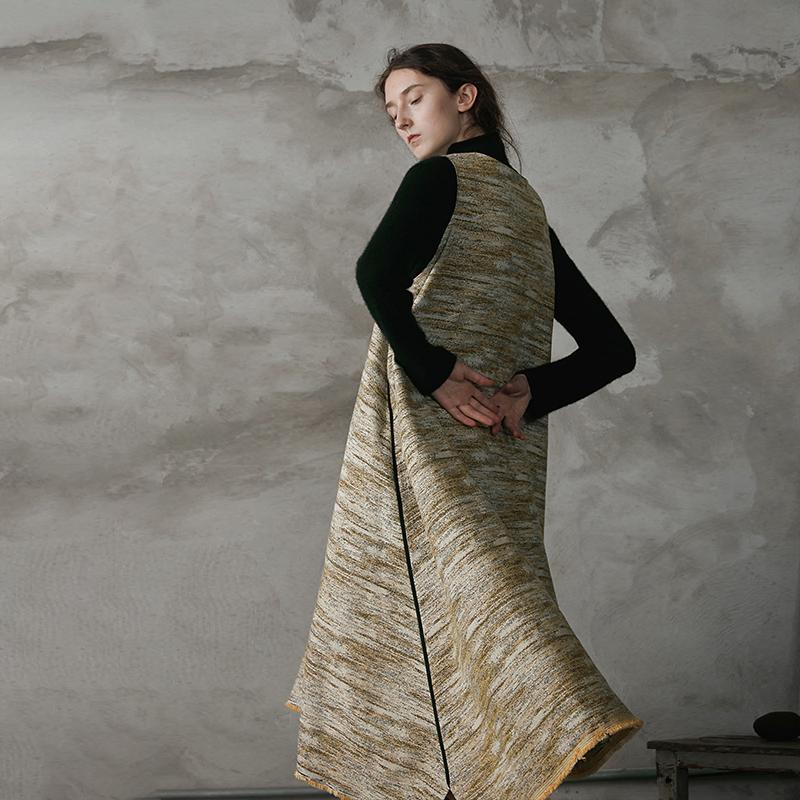 Plus Size Sleeveless A Line Loose Winter Dress