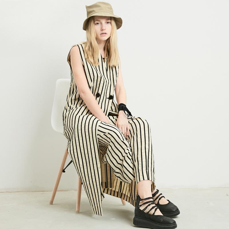 Plus Size Stripe Casual Harem Pants