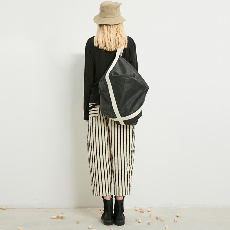 Plus Size Stripe Casual Harem Pants