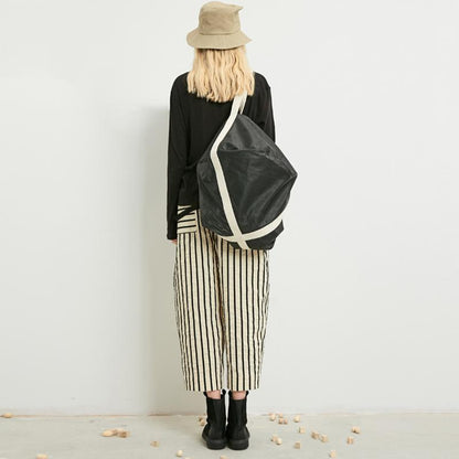 Plus Size Stripe Casual Harem Pants