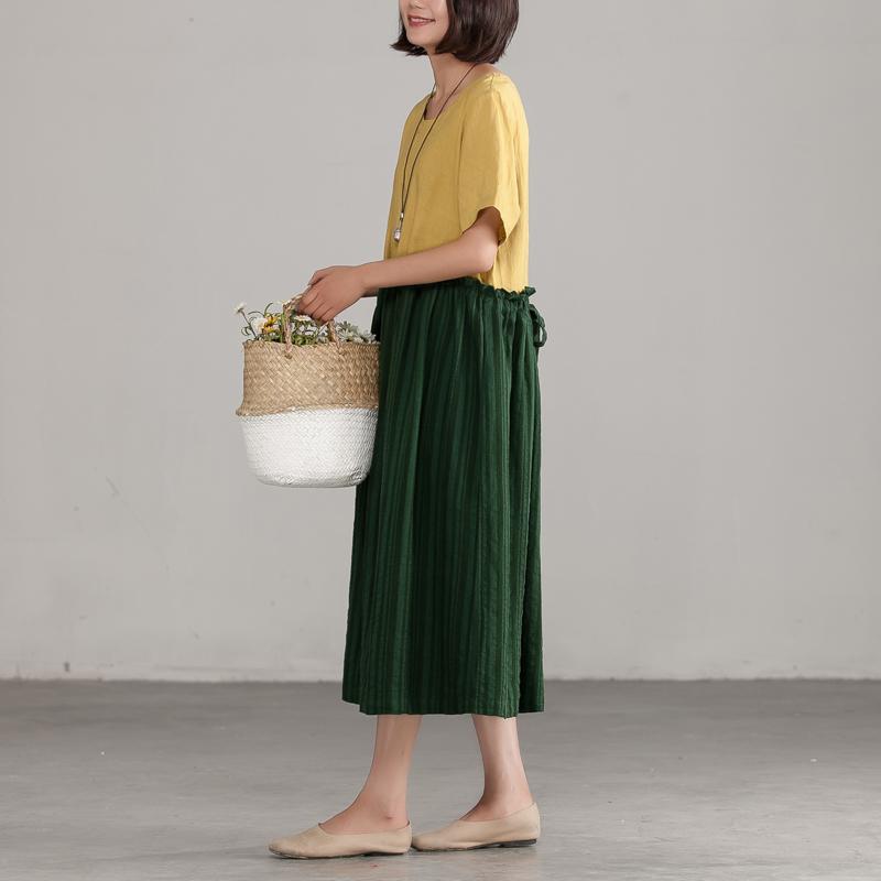 Plus Size Women Summer Commuter Loose Dress