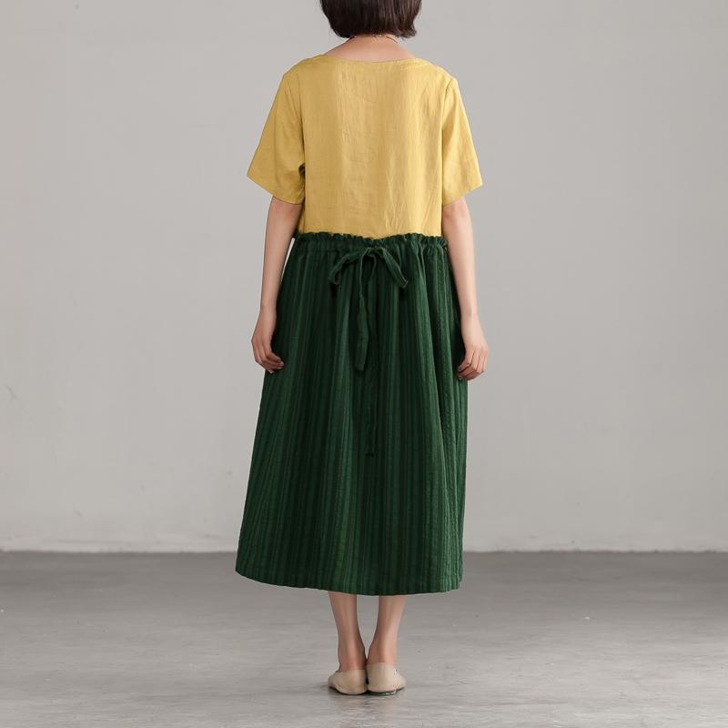 Plus Size Women Summer Commuter Loose Dress