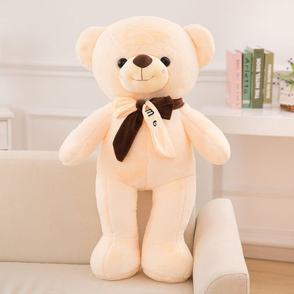 Plush Toy Bow Tie Bear Smiling Bear Teddy BearDoll Pillow Kids Girls Popular Valentine Birthday Gift