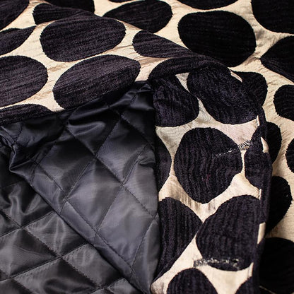 Polka Dot Fashion Elegant Winter Coat
