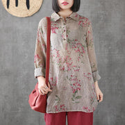 Khaki Floral