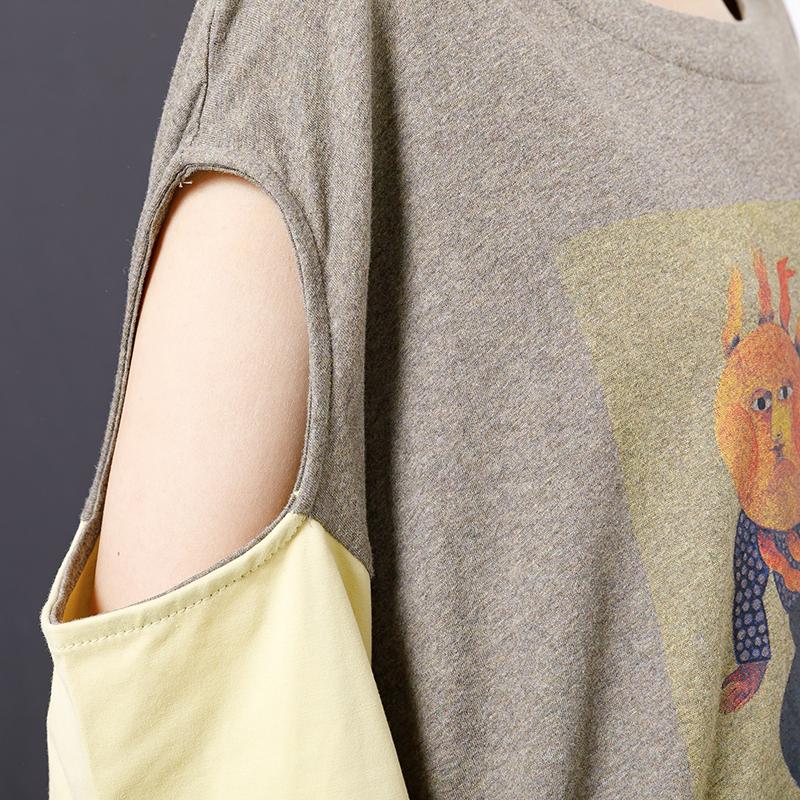 Printed Soft And Comfortable Loose Blouse