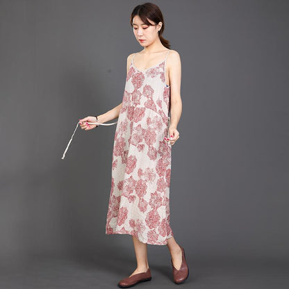 Printed Soft Comfortable Cool Slip Dress