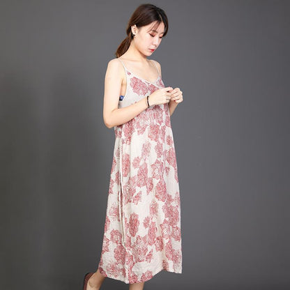 Printed Soft Comfortable Cool Slip Dress