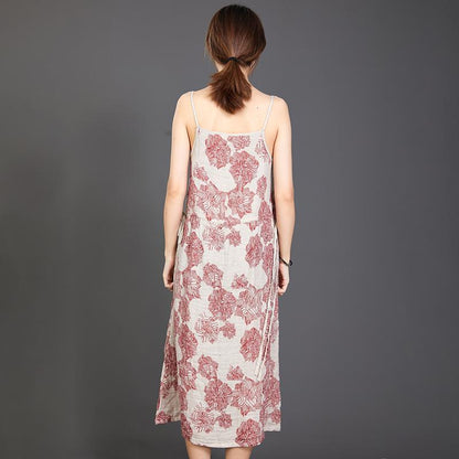 Printed Soft Comfortable Cool Slip Dress