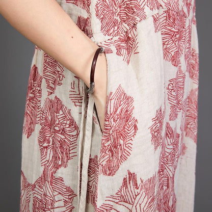 Printed Soft Comfortable Cool Slip Dress