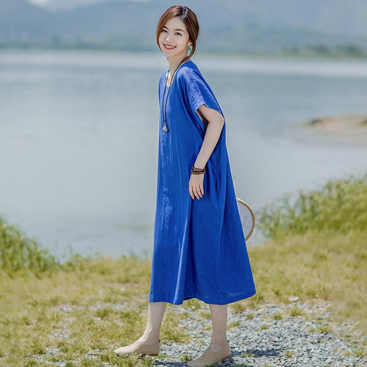 Pullover Elegant Solid Color Comfortable Dress