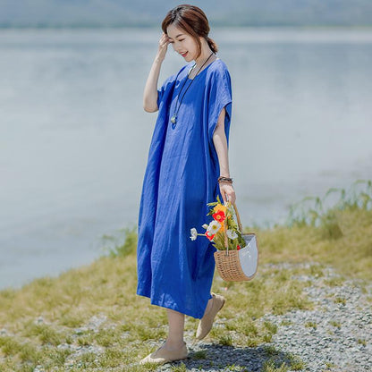 Pullover Elegant Solid Color Comfortable Dress