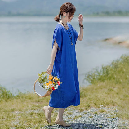 Pullover Elegant Solid Color Comfortable Dress