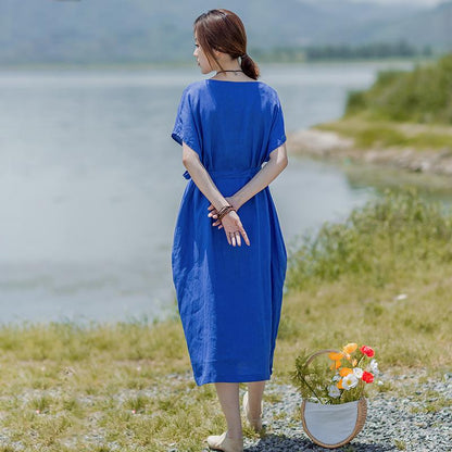 Pullover Elegant Solid Color Comfortable Dress