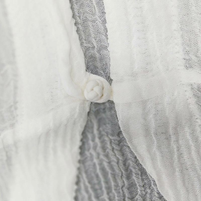 Women Casual V-neck Lacing Summer Top