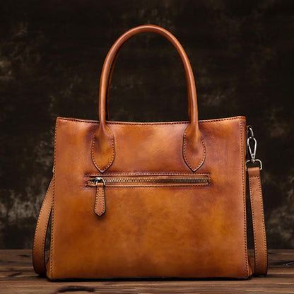 Retro Deer Print Women Classic Shoulder Bag