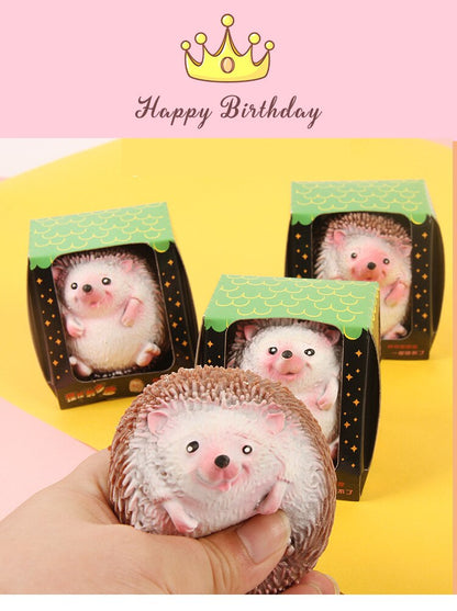 Cute / Soft / Small Hedgehog Kneading Toy / Soft Hedgehog Toy / Children's Decompression Toy / Children's Birthday Gift