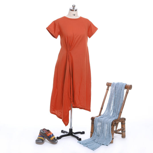 Short Sleeve Dress Women Summer Outfit