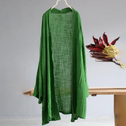 Simple Solid Color Sun Protection Shirt Coat