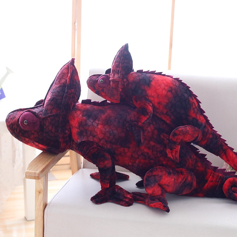 Simulation Chameleon Lizard Doll Plush Toy Funny Pillow Creative Trick Men and Women's Birthday Gifts